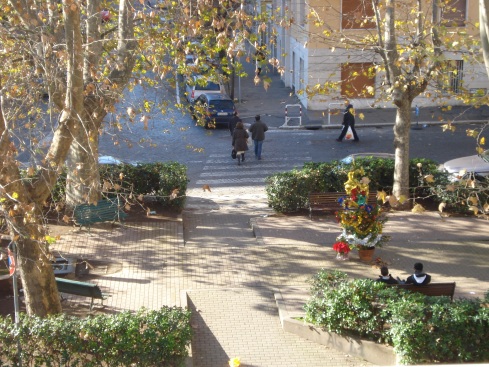 ) Check out the bottom of this post for a better view of our Piazza!